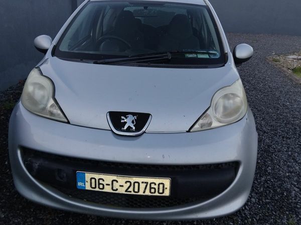 Peugeot 107 Hatchback, Petrol, 2006, Grey