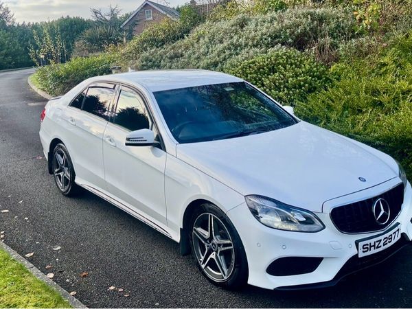 Mercedes-Benz E-Class Saloon, Diesel, 2014, White