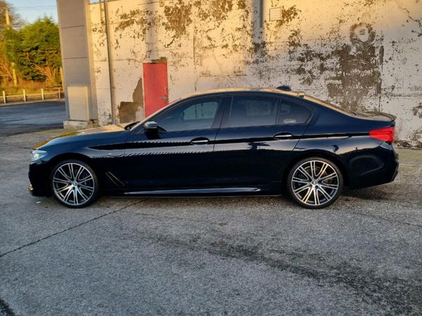 BMW 5-Series Saloon, Diesel, 2018, Black