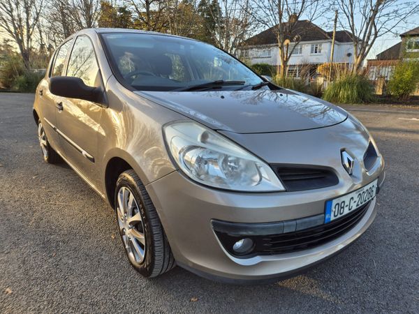 Renault Clio Hatchback, Ethanol Petrol, 2008, Gold
