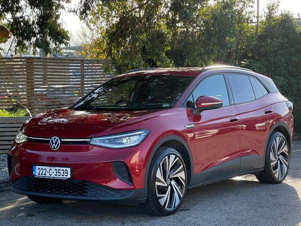 Volkswagen ID.4 SUV, Electric, 2022, Red