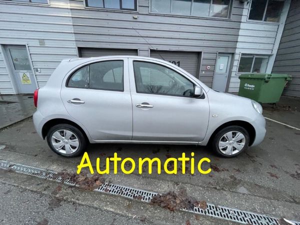 Nissan March Hatchback, Petrol, 2018, Silver