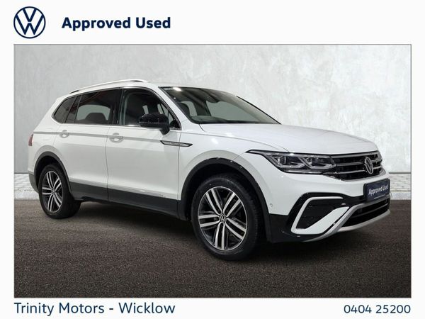 Volkswagen Tiguan Allspace SUV, Diesel, 2022, White