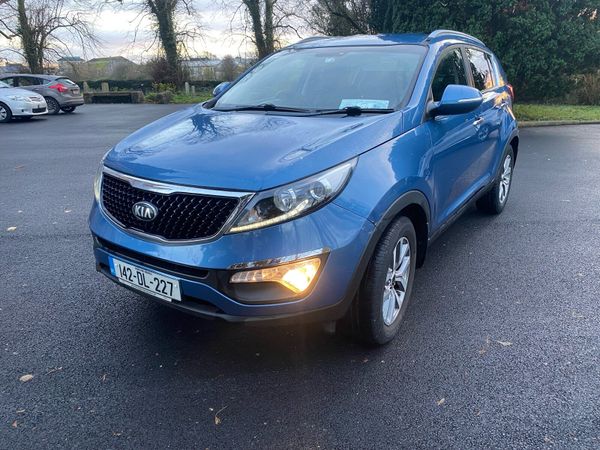 Kia Sportage SUV, Diesel, 2014, Blue