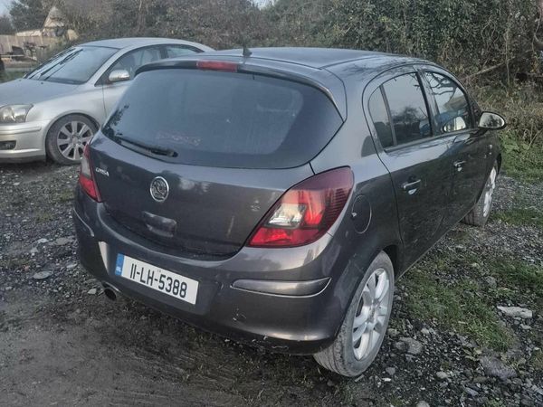 Vauxhall Corsa Hatchback, Petrol, 2011, Grey