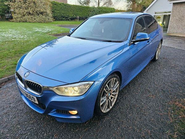 BMW 3-Series Saloon, Diesel, 2013, Blue