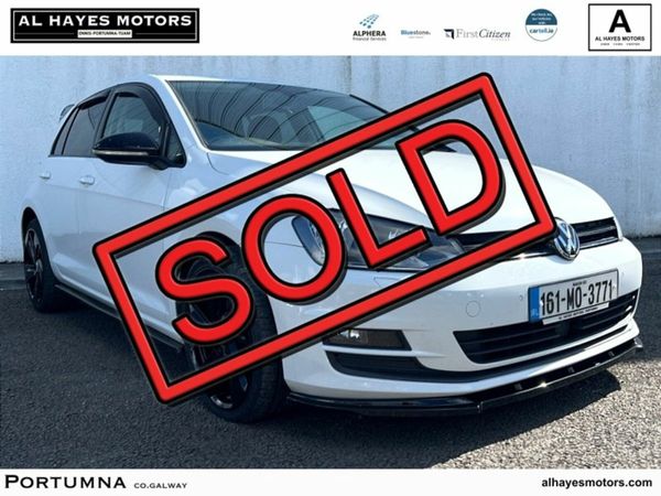 Volkswagen Golf Hatchback, Diesel, 2016, White