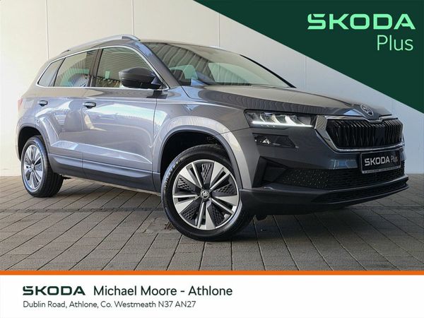 Skoda Karoq SUV, Petrol, 2024, Grey