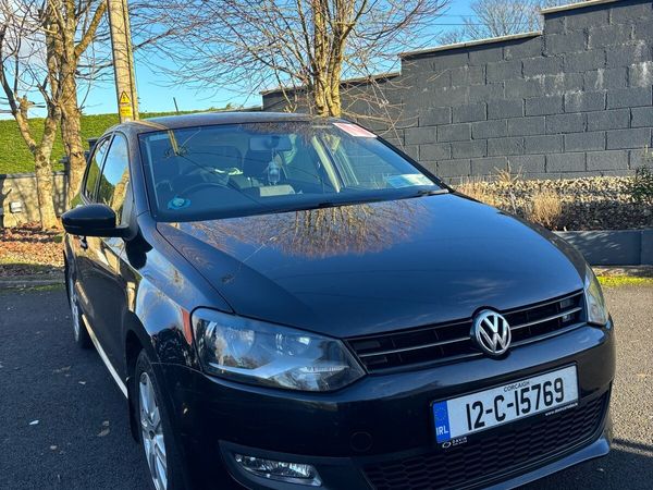 Volkswagen Polo Hatchback, Diesel, 2012, Black