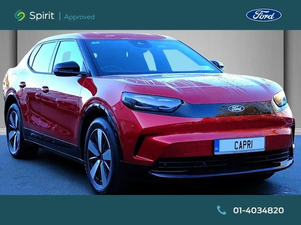 Ford Capri MPV, Electric, 2026, Red