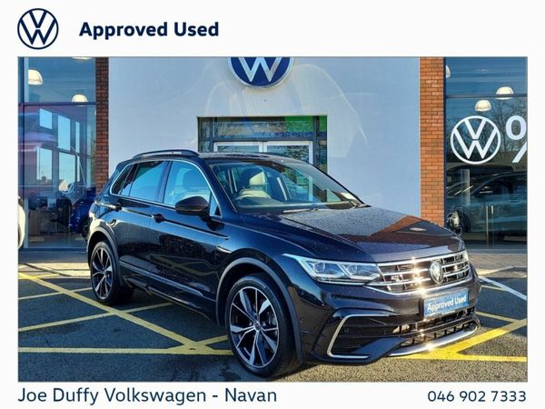 Volkswagen Tiguan SUV, Petrol Hybrid, 2023, Black