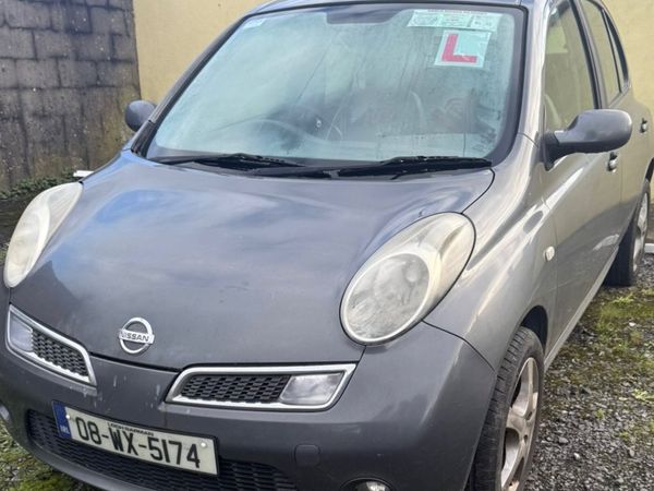 Nissan Micra Hatchback, Petrol, 2008, Grey
