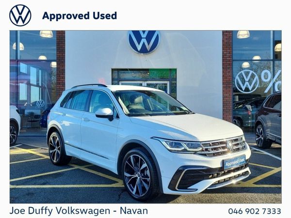 Volkswagen Tiguan SUV, Petrol Hybrid, 2023, White