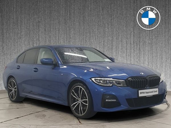 BMW 3-Series Saloon, Petrol Plug-in Hybrid, 2020, Blue