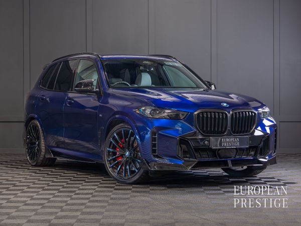 BMW X5 SUV, Petrol Plug-in Hybrid, 2024, Blue
