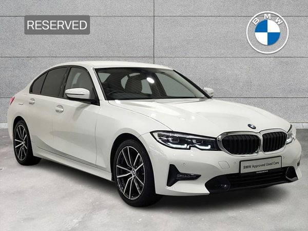 BMW 3-Series Saloon, Diesel, 2019, White