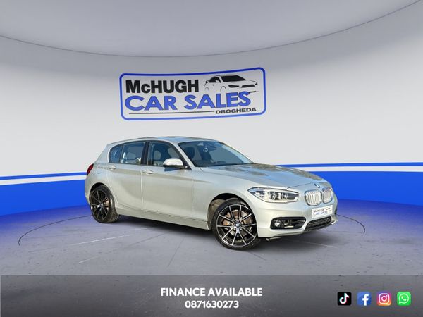 BMW 1-Series Hatchback, Petrol, 2017, Silver