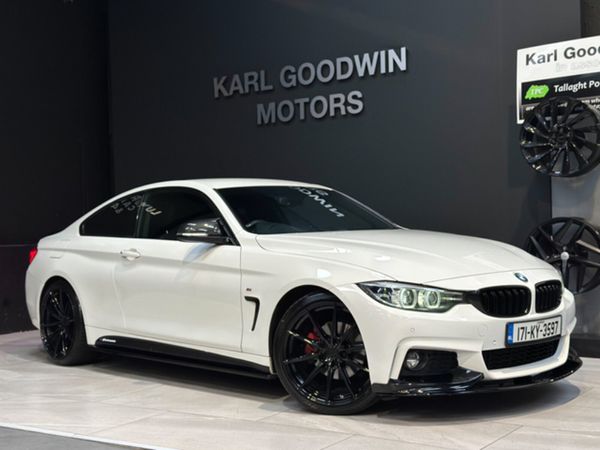 BMW 4-Series Coupe, Diesel, 2017, White