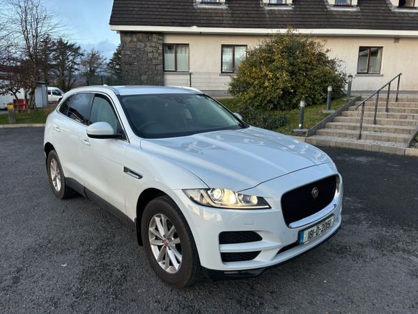 Jaguar F-Pace SUV, Diesel, 2018, White