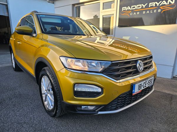 Volkswagen T-Roc SUV, Petrol, 2018, Yellow