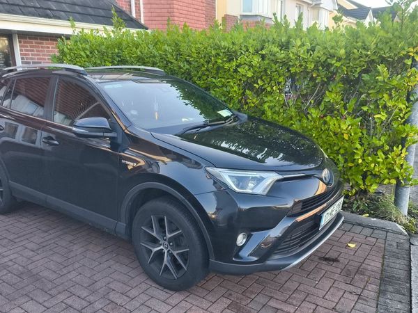 Toyota RAV4 SUV, Petrol Hybrid, 2017, Black