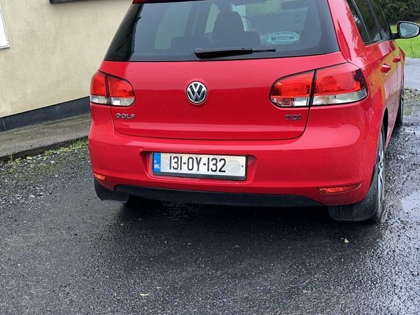 Volkswagen Golf Estate, Diesel, 2013, Red