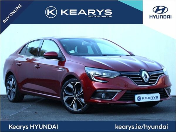 Renault Megane Saloon, Petrol, 2019, Red