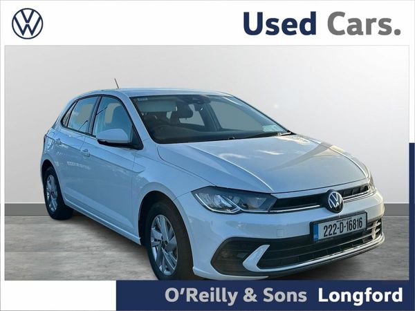 Volkswagen Polo Hatchback, Petrol, 2022, White