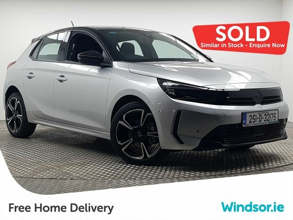 Opel Corsa Hatchback, Petrol Hybrid, 2025, Silver