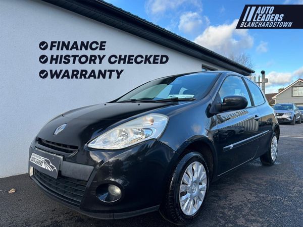 Renault Clio Hatchback, Ethanol Petrol, 2010, Black