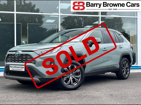 Toyota RAV4 Estate, Petrol Hybrid, 2023, Green