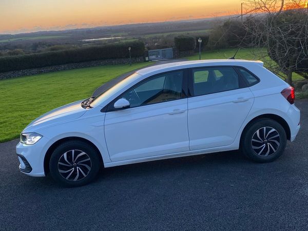 Volkswagen Polo Hatchback, Petrol, 2024, White