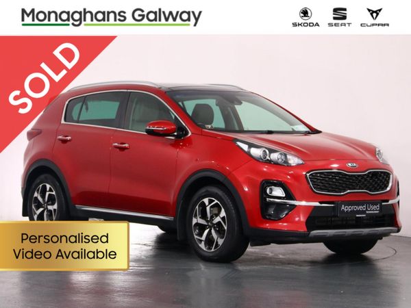 Kia Sportage MPV, Diesel, 2020, Red