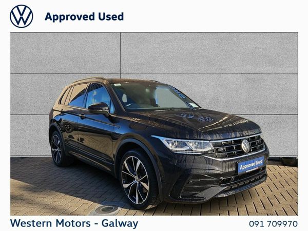 Volkswagen Tiguan SUV, Petrol Plug-in Hybrid, 2023, Black