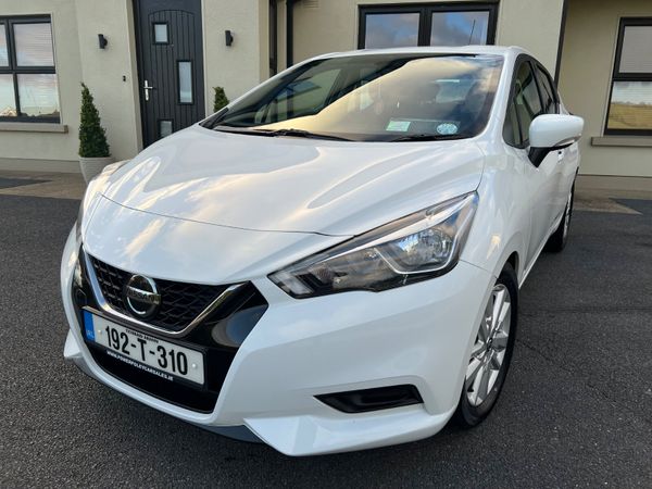 Nissan Micra Hatchback, Petrol, 2019, White