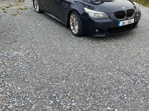 BMW 5-Series Saloon, Diesel, 2008, Black