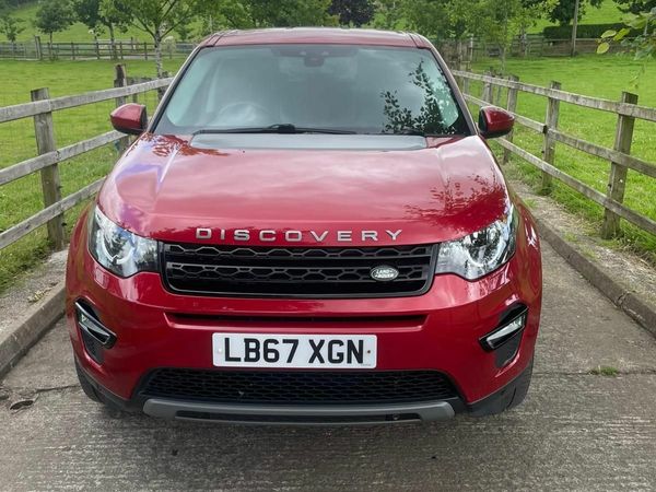 Land Rover Discovery Sport SUV, Diesel, 2018, Red