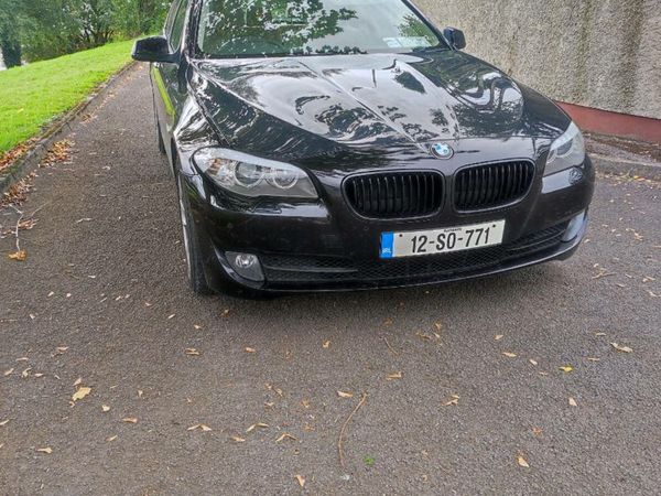 BMW 5-Series Saloon, Diesel, 2012, Black