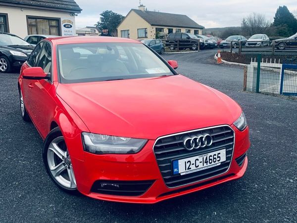 Audi A4 Saloon, Diesel, 2012, Red