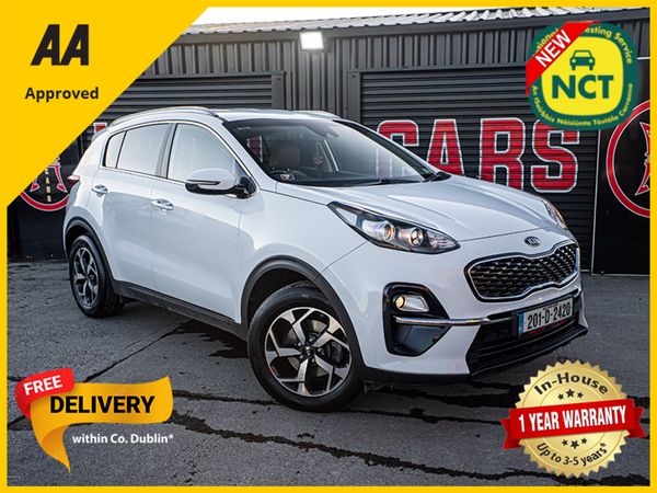 Kia Sportage SUV, Diesel, 2020, White