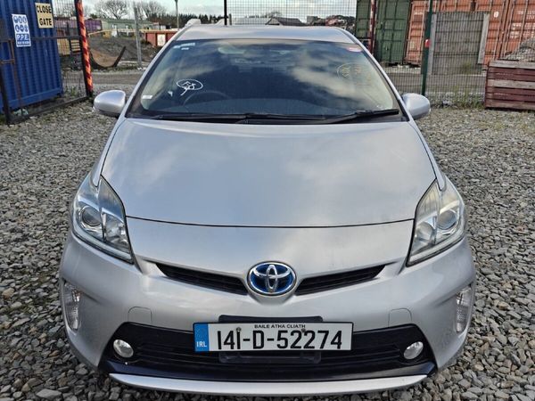 Toyota Prius Hatchback, Petrol Hybrid, 2014, Silver