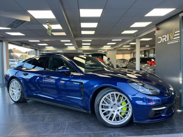 Porsche Panamera Hatchback, Petrol Hybrid, 2019, Blue