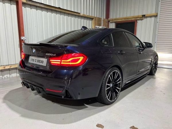 BMW 4-Series Coupe, Diesel, 2017, Black