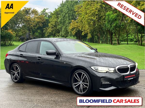 BMW 3-Series Saloon, Diesel, 2019, Black