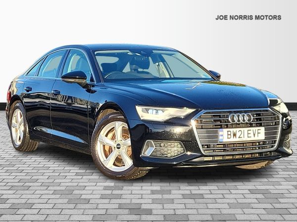 Audi A6 Saloon, Petrol Plug-in Hybrid, 2021, Black