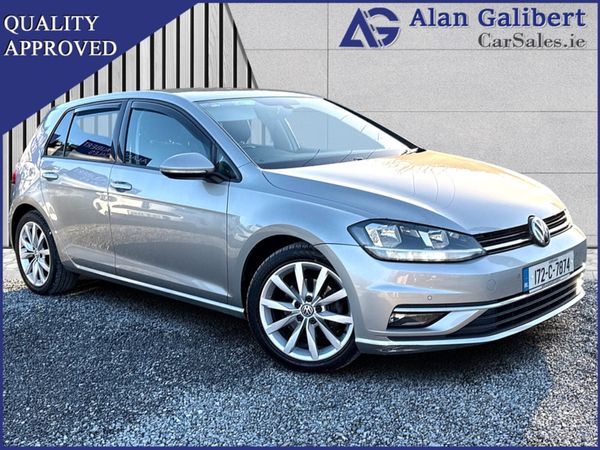 Volkswagen Golf Hatchback, Diesel, 2017, Silver