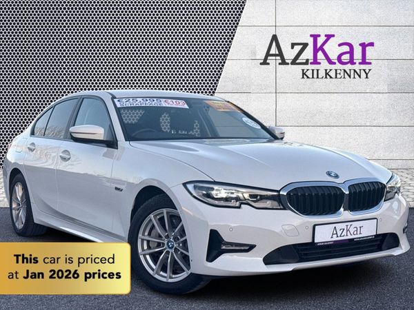BMW 3-Series Saloon, Petrol Plug-in Hybrid, 2021, White