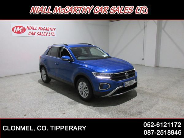 Volkswagen T-Roc SUV, Petrol, 2022, Blue