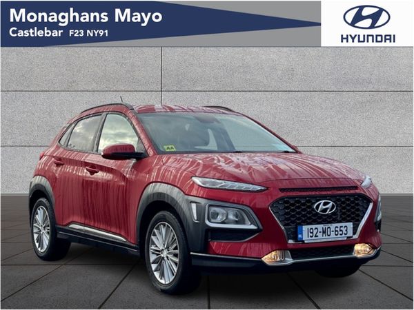 Hyundai KONA MPV, Petrol, 2019, Red