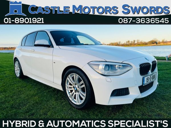 BMW 1-Series Hatchback, Petrol, 2015, White